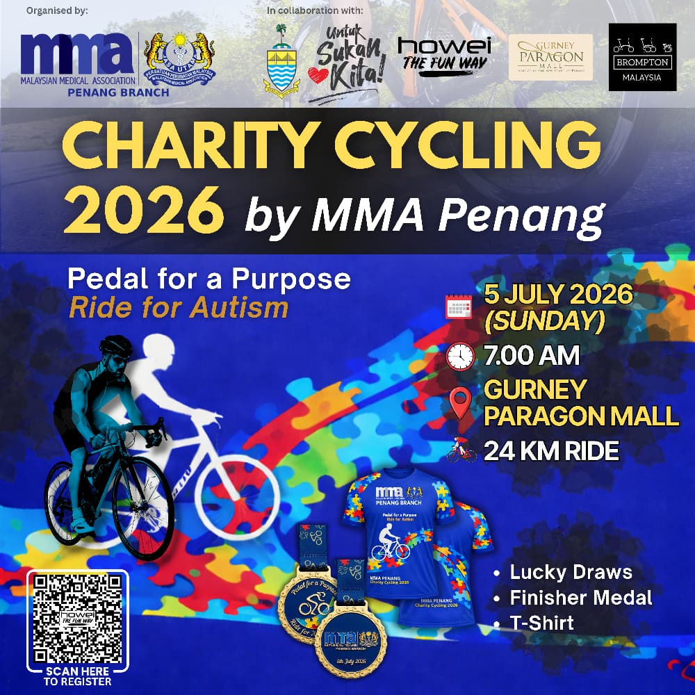 Charity Cycling 2026 by MMA Penang – Pedal for a Purpose: Ride for Autism