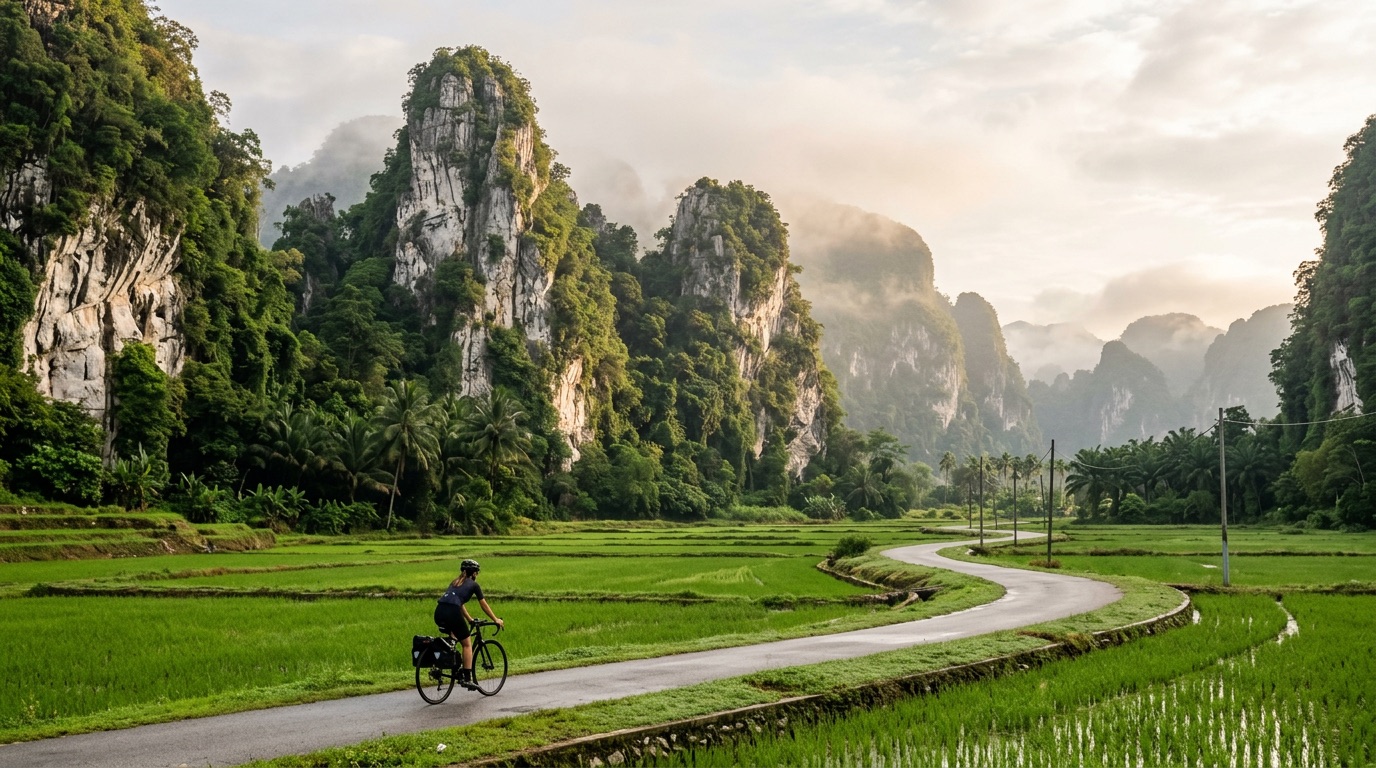 Cycling in Perak