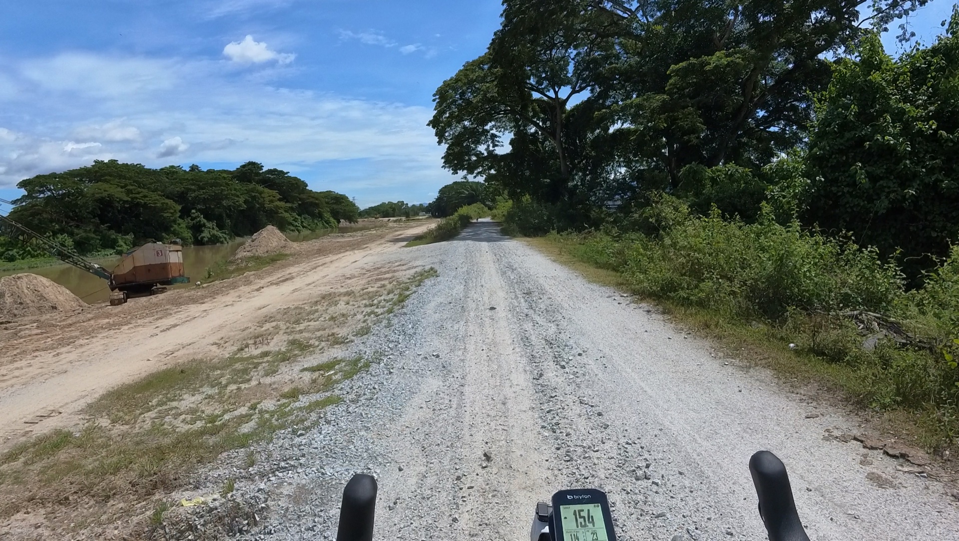 Sungai Kinta Gravel: Ipoh ↔ Batu Gajah — scene 6 (mixed cycling in Ipoh / Batu Gajah, Perak)